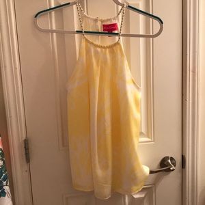 Yellow and White Lilly for Target Tank